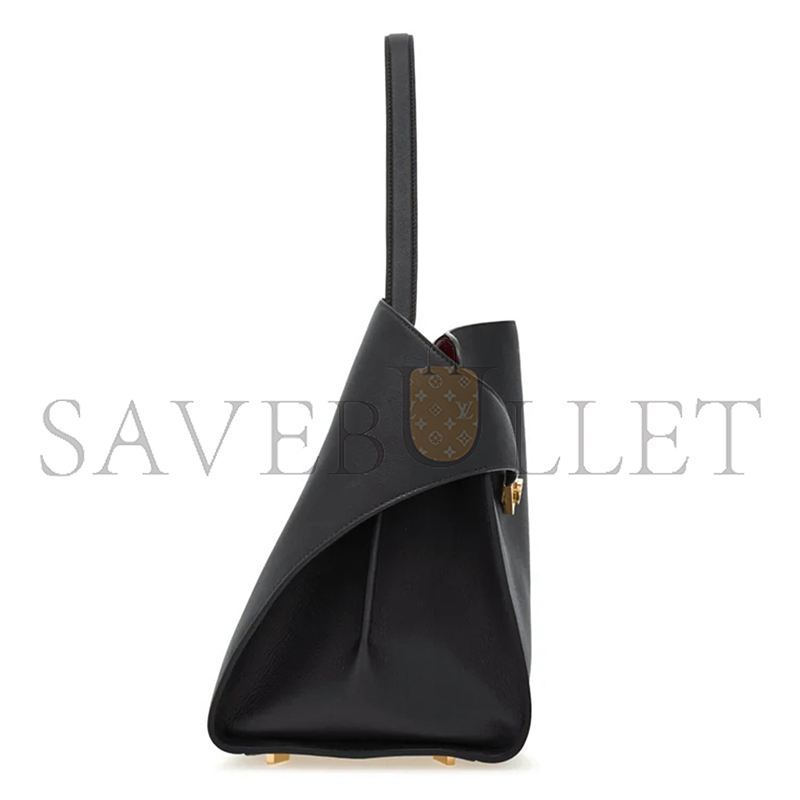 FERRAGAMO LARGE GANCINI LEATHER TOTE BAG 219725 (40*28*12cm)